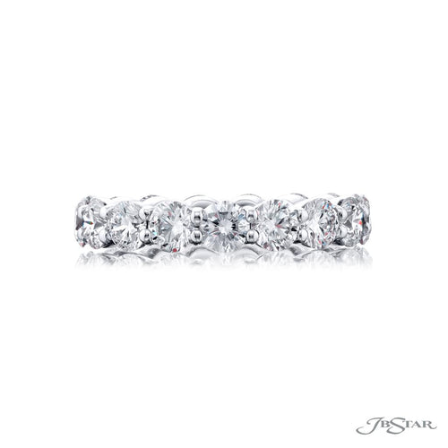 JB Star Women’s Platinum Diamond Eternity Band
