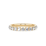 Davis Classics Women's 14k Yellow Gold Diamond Band