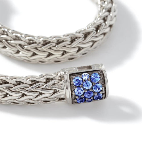 John Hardy Sterling Silver Sapphire Icon Bracelet