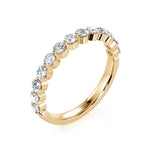 Davis Classics Women's 14k Yellow Gold Diamond Band