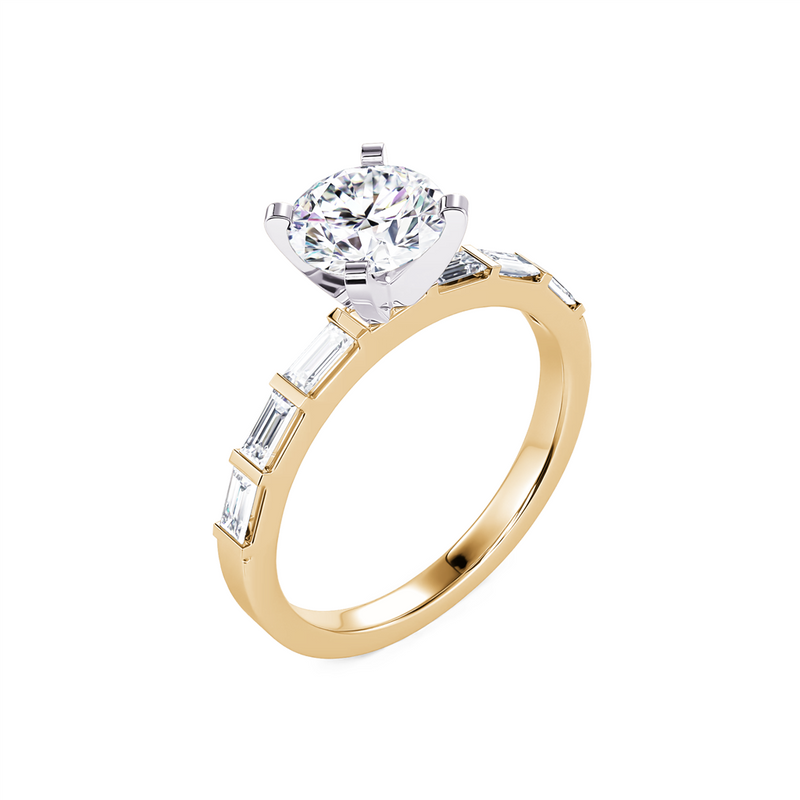 Davis Classics 14k Yellow Gold Semi-Mount
