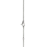 John Hardy Sterling Silver Icon Diamond Circle Pendant Necklace