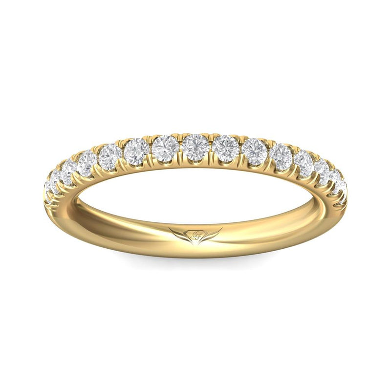 Martin Flyer Women's 14k Yellow Gold FlyerFit Diamond Band