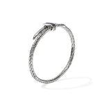 John Hardy Sterling Silver Black Sapphire Spear Flex Cuff Bracelet