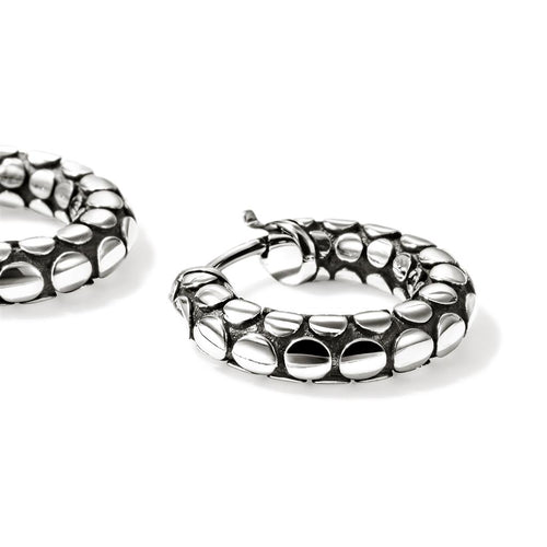 John Hardy Sterling Silver Dot Hoop Earrings