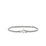 John Hardy Sterling Silver Essential Pavé Blue Sapphire Bracelet