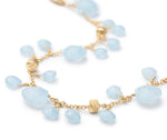 Marco Bicego 18K Yellow Gold Paradise Single-Strand Aquamarine Bracelet