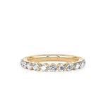 Davis Classics Women's 14k Yellow Gold Diamond Band