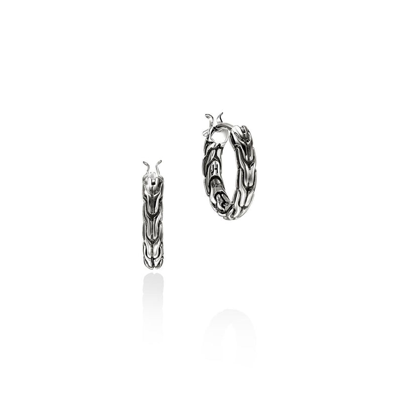 John Hardy Sterling Silver Essential Hoop Earrings