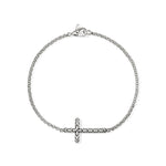 John Hardy Sterling Silver Essential Cross Station Bracelet