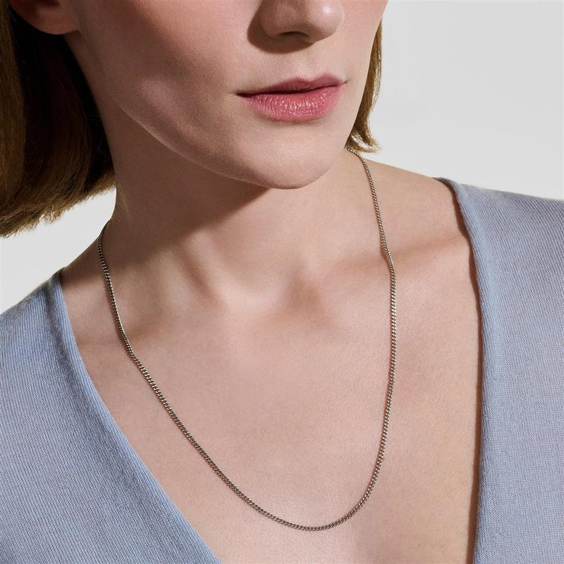 John Hardy Sterling Silver Curb Chain Necklace