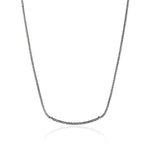 John Hardy Sterling Silver Essential Pavé Diamond Necklace