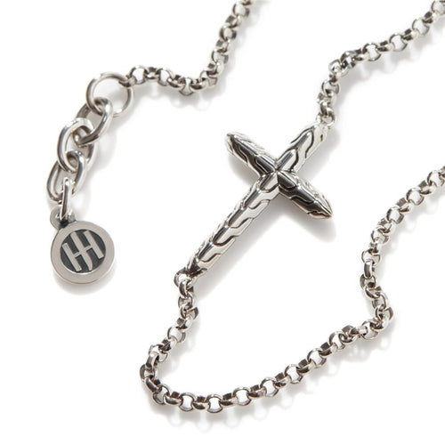 John Hardy Sterling Silver Cross Bracelet