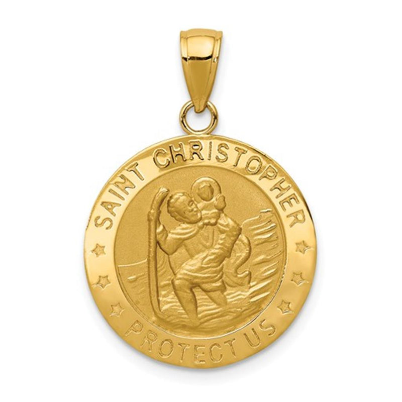 Davis Classics 14k Yellow Gold Raphael Angel Pendant