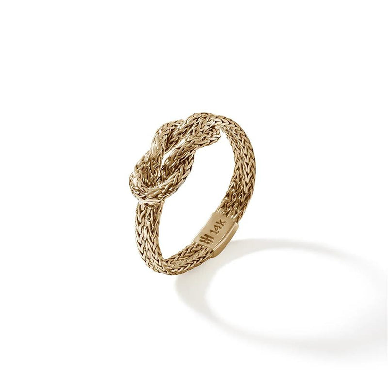 John Hardy 14k Yellow Gold Love Knot Ring