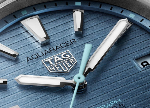 TAG Heuer Titanium Aquaracer Professional 200 Solargraph Watch