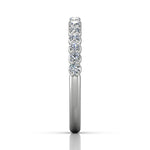 Martin Flyer Women's 14k White Gold FlyerFit Classic Diamond Band