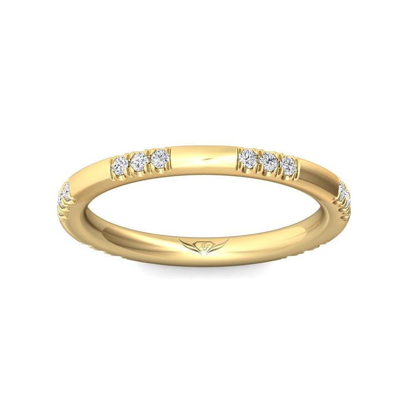 Martin Flyer Women's 14k Yellow Gold FlyerFit Diamond Band