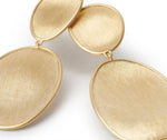 Marco Bicego 18k Yellow Gold Lunaria Collection Double Drop Earrings