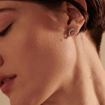 John Hardy Sterling Silver Naga Collection Stud Earrings