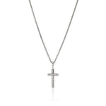 John Hardy Sterling Silver Essential Adjustable Cross Pendant Necklace