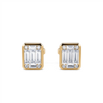 Davis Classics 14k Yellow Gold Diamond Stud Earrings
