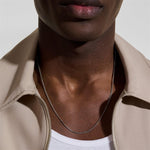John Hardy Sterling Silver Curb Chain Necklace