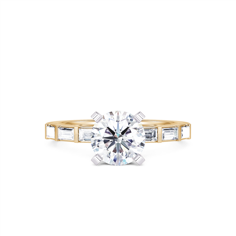 Davis Classics 14k Yellow Gold Semi-Mount