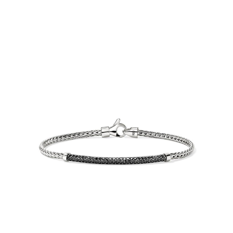 John Hardy Sterling Silver Essential Pavé Bracelet