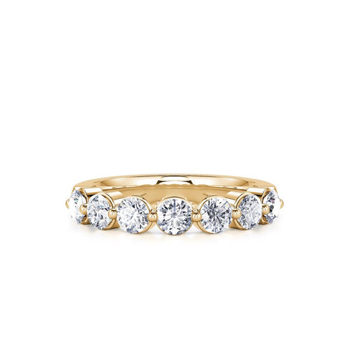Davis Classics Women's 14k Yellow Gold Diamond Band