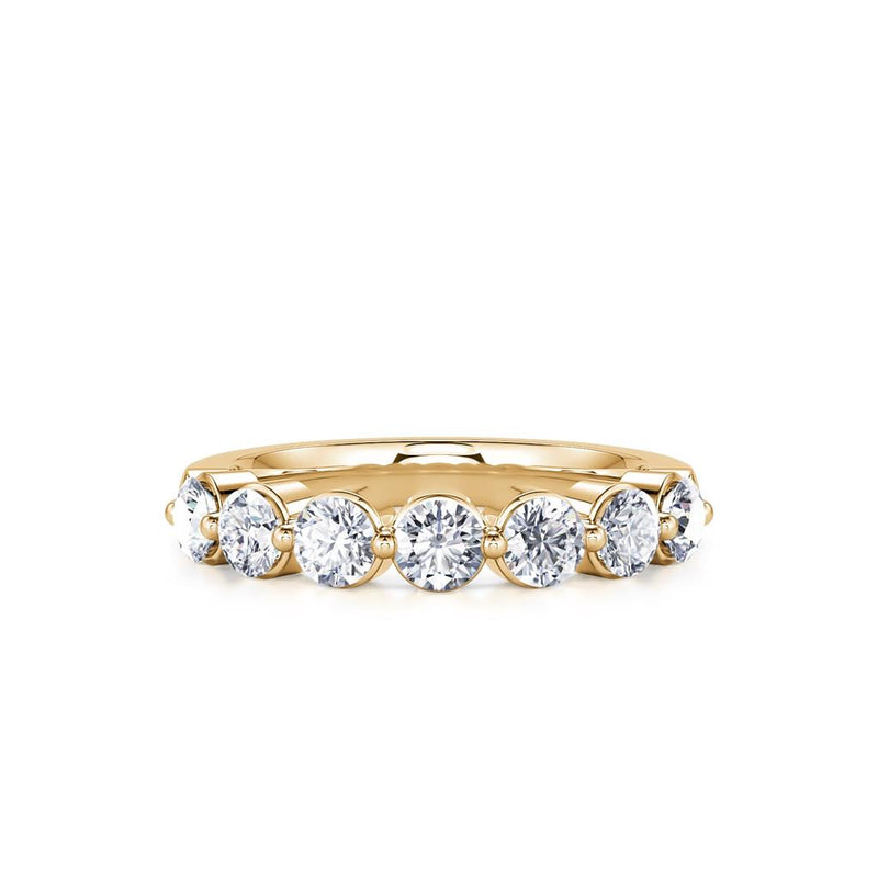 Davis Classics Women's 14k Yellow Gold Diamond Band