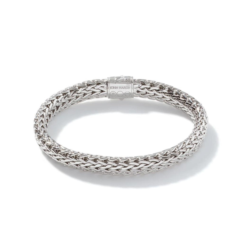 John Hardy Sterling Silver Black Sapphire Icon Bracelet
