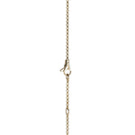 John Hardy 14k Yellow Gold Icon Link Pendant Diamond Necklace