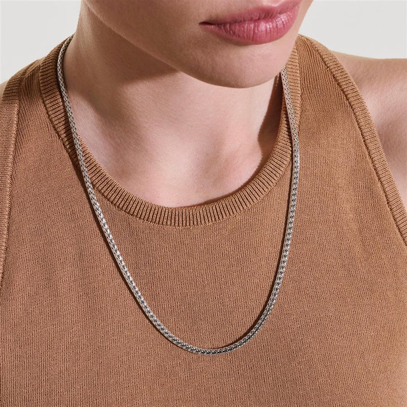 John Hardy Sterling Silver Icon Mini Necklace