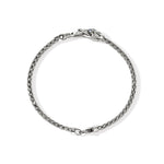John Hardy Sterling Silver Diamond and Blue Sapphire Naga Bracelet