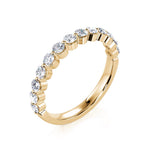 Davis Classics Women's 14k Yellow Gold Diamond Band