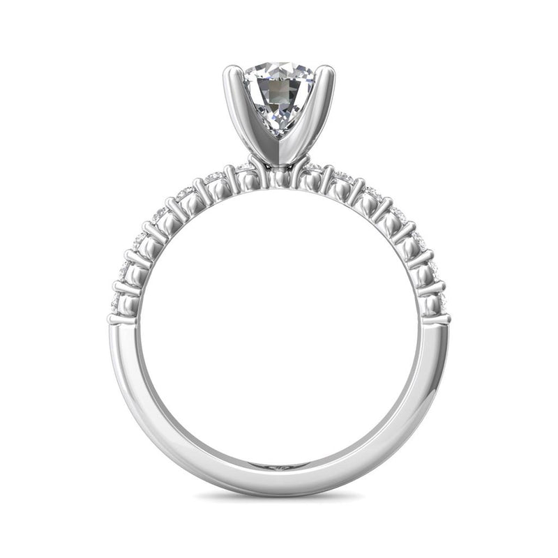 Martin Flyer 14k White Gold FlyerFit Diamond Engagement Ring Setting