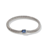 John Hardy Sterling Silver Blue Sapphire Icon Bracelet