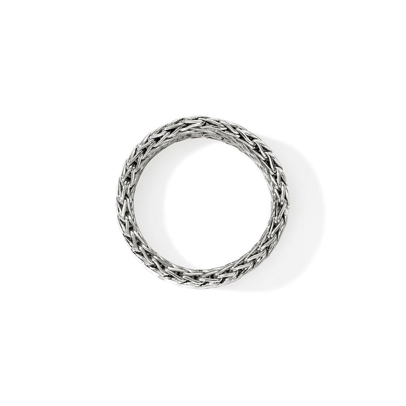 John Hardy Sterling Silver Icon Triple Row Chain Fashion Band