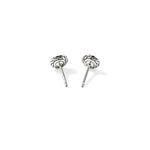 John Hardy 14k Yellow Gold and Sterling Silver Essential Stud Earrings