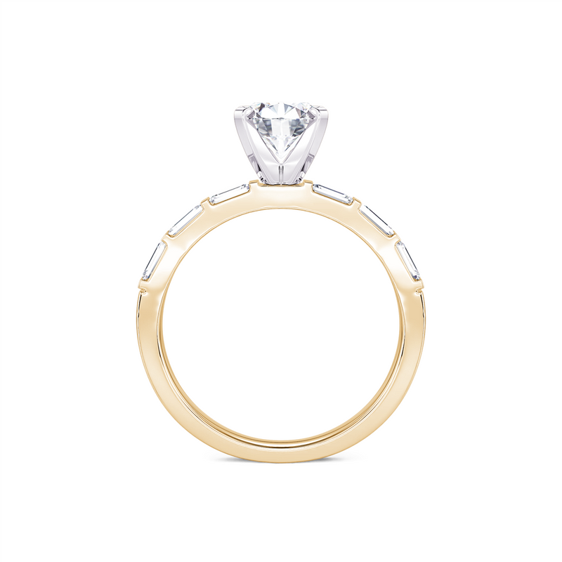 Davis Classics 14k Yellow Gold Semi-Mount