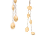 Marco Bicego 18k Yellow and White Gold Siviglia Alta Diamond Drop Earrings