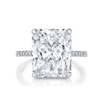 Davis Classics Platinum Diamond Engagement Ring Setting
