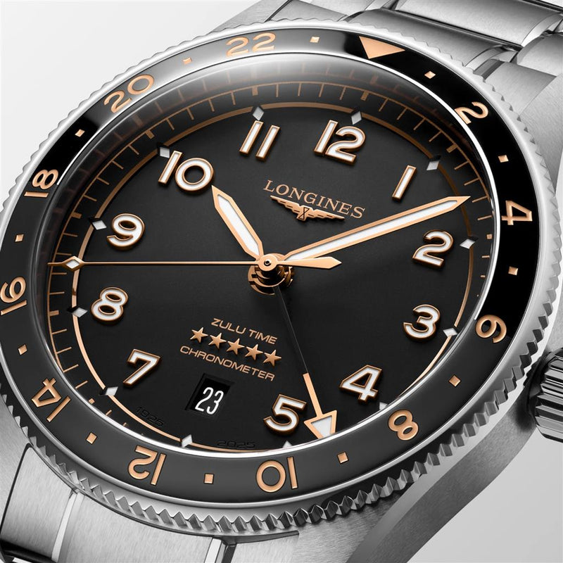 Longines Spirit Zulu Time Watch