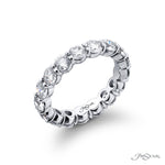 JB Star Women’s Platinum Diamond Eternity Band