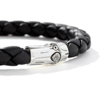 John Hardy Leather Bamboo Station Bracelet
