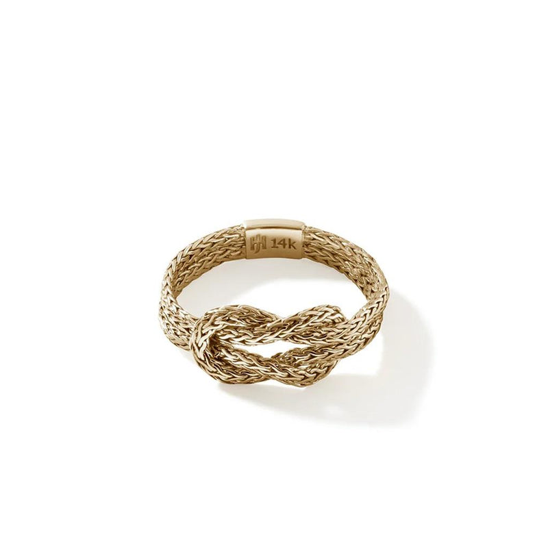 John Hardy 14k Yellow Gold Love Knot Ring