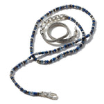 John Hardy Sterling Silver Beaded Gemstone Multi-Wrap Bracelet