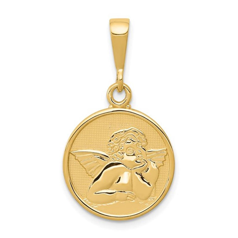 Davis Classics 14k Yellow Gold Raphael Angel Pendant