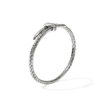 John Hardy Sterling Silver Spear Flex Diamond Cuff